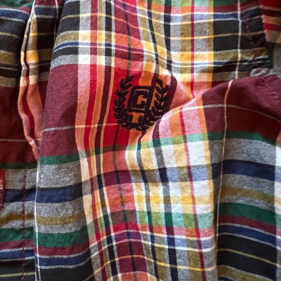 Ralph Lauren Chaps Baby Boy Plaid Cotton Button Down Shirt - Picture 2 of 3